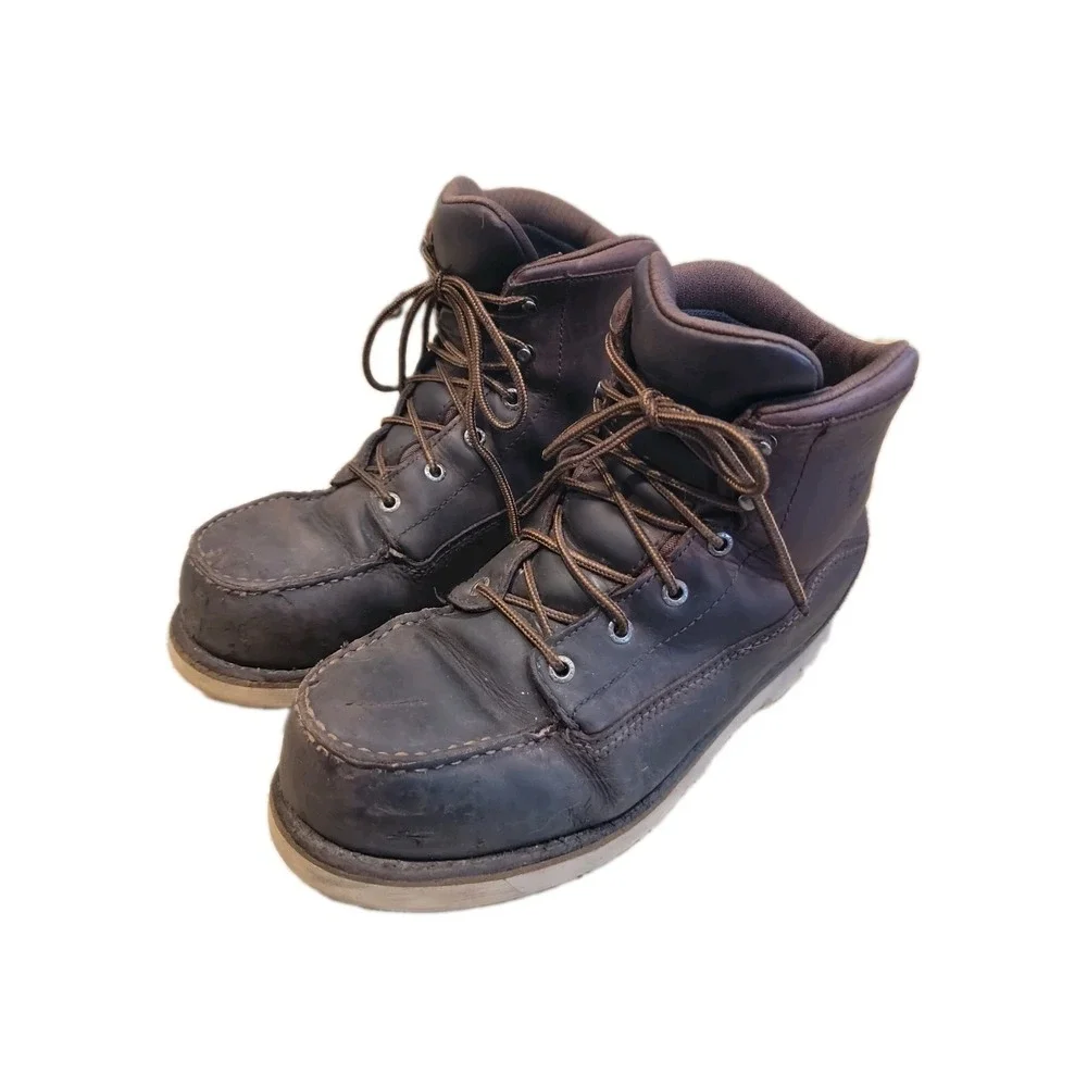 Red Wing 2449 Waterproof Vibram Boots (Composite/Non-Metallic Safety Toe) 8.5 EE
